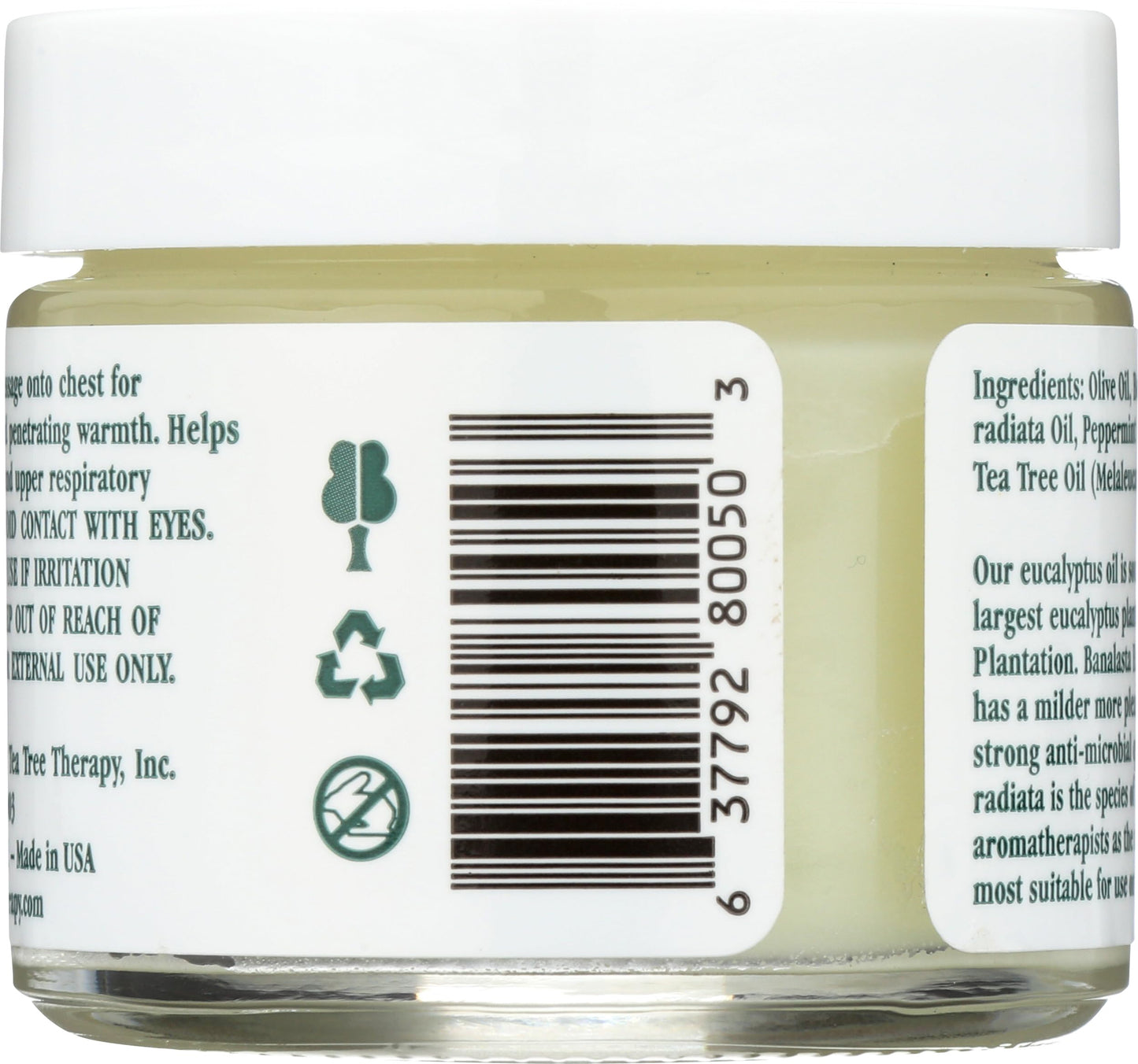 Tea Tree Therapy Eucalyptus Australian Chest Oil, Lavender Peppermint and Tea Tree, 2 Ounce,80050 Beauty & Personal Care Tea Tree Therapy
