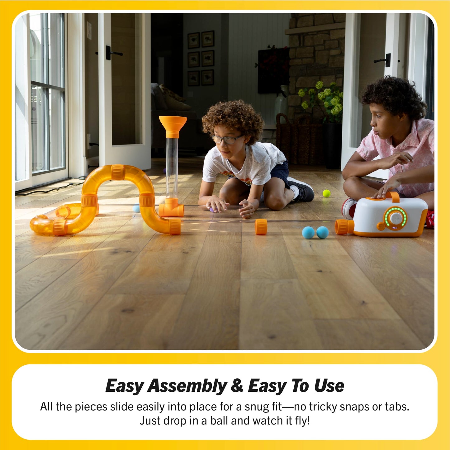 Fat Brain Toys Air Toobz, Air-Powered STEM Building Toys for Kids & Teens, Kids Building Toys, STEM Toys for 3+ Year Old