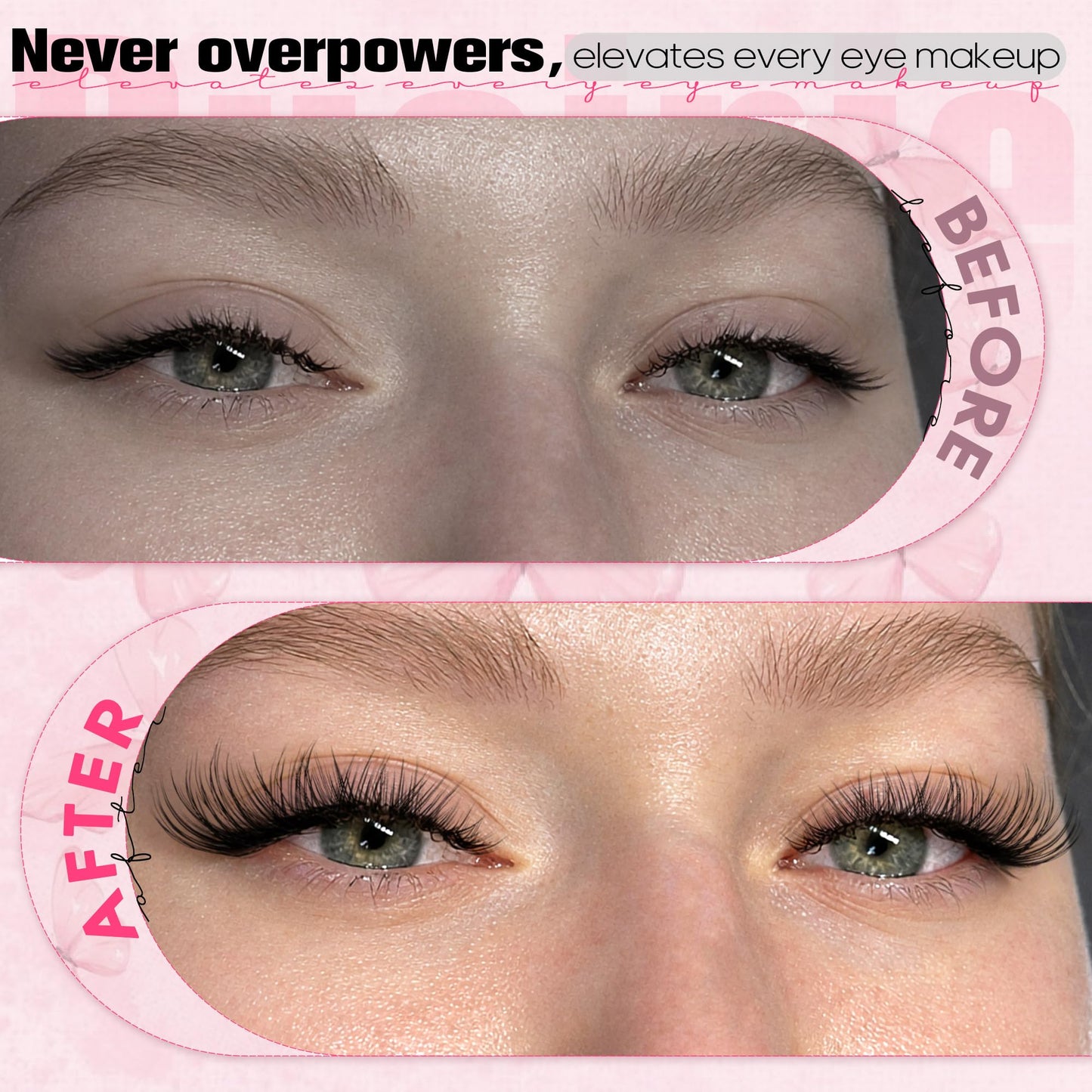 Wispy Lash Clusters Natural Cluster Eyelash Extensions 8-16mm Eyelash Clusters C-Curly Daily Wear Lashes Clusters Natural Bare Face Individual Lashes Beauty and Personal Care Ruairie