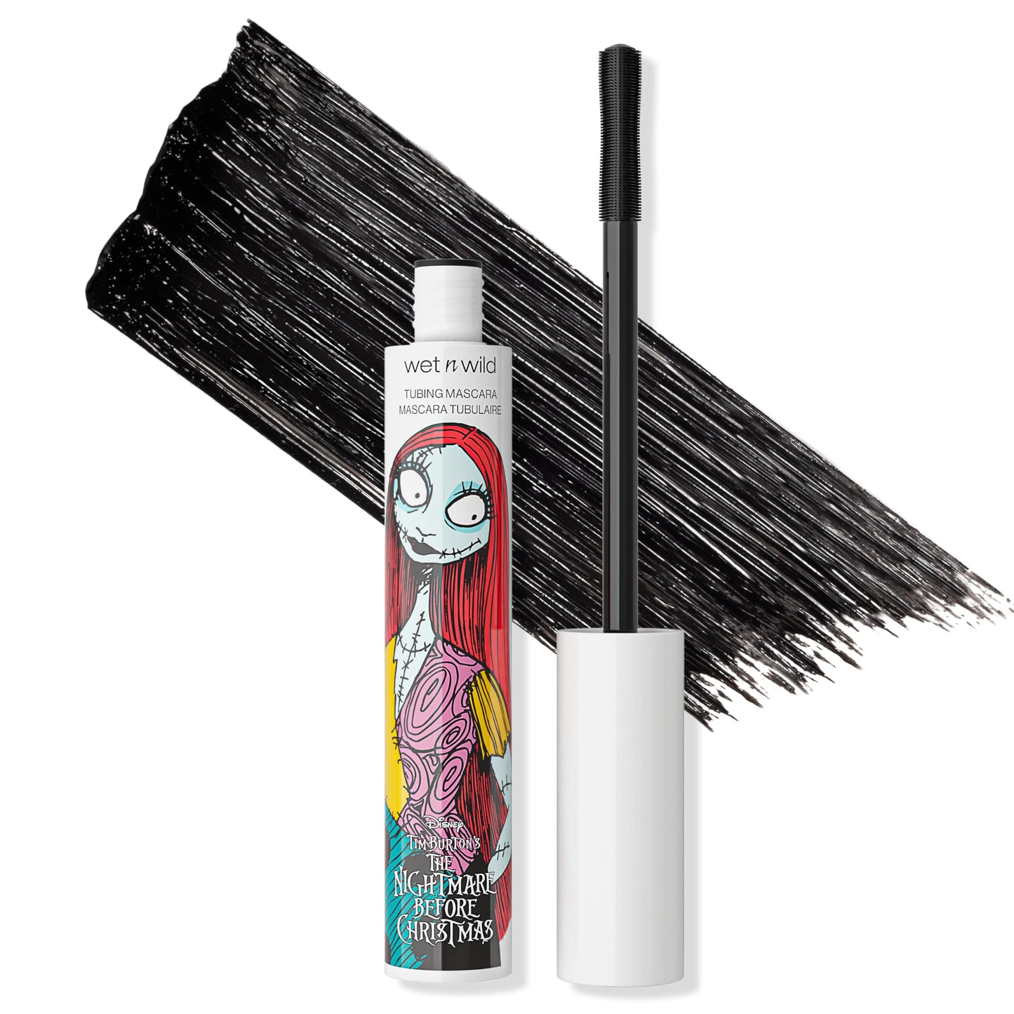 wet n wild Nightmare Before Christmas Doll Eyes Tubing Mascara, Lash Lifting & Lengthening Formula, Easy Warm-Water Removal, Smudge-Proof…