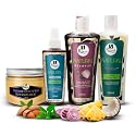Ribon's Kit - Shampoo, Conditioner, Capilar Tonic, Repair Mask - Growth & Anti-Hair Loss Treatment - 4 Piece Kit - 250ml/130ml/300g