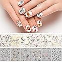 Adurself 1000+ Patterns Halloween and Autumn Fall Nail Art Decals Pumpkin Maple Leaves Nail Self-Adhesive Stickers Spider Web Bat for Women Girls Nail