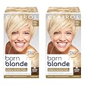 Clairol Born Blonde Extra Blonde Bleach Kit, Complete Lightening System, Up to 6 Levels Lighter Hair Color, Pack of 2 - Packaging May Vary
