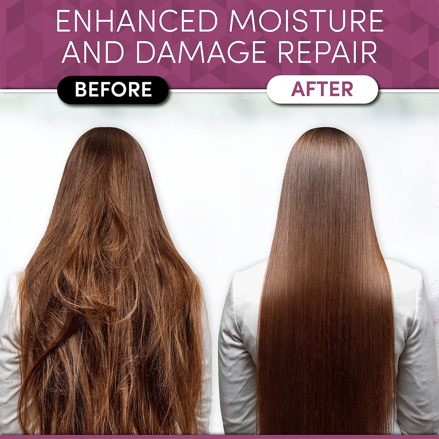 Agi Max Brazilian Natural Keratin Hair Treatment Kit for Straightening Curls and Frizz, Reducing Dry Damage, Nourish and Hydrate Root to Tip, Support