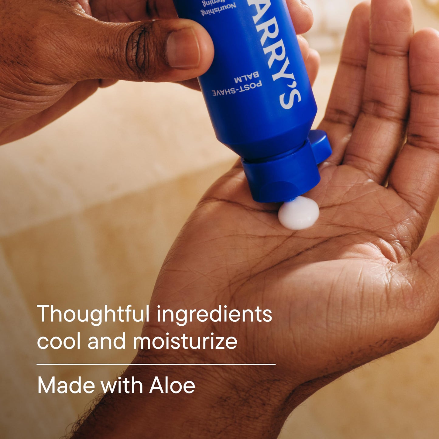 Harry's Post-Shave Balm for Men with Aloe - (2 Pack) 3.4 fl oz - Calms and Soothes Skin After Shaving