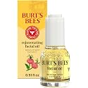Burt's Bees Gua Sha Face Oil With Rosehip Seed Extract, Reduces Appearance of Fine Lines and Wrinkles, Use with Ice Roller & Facial Tools, Natural
