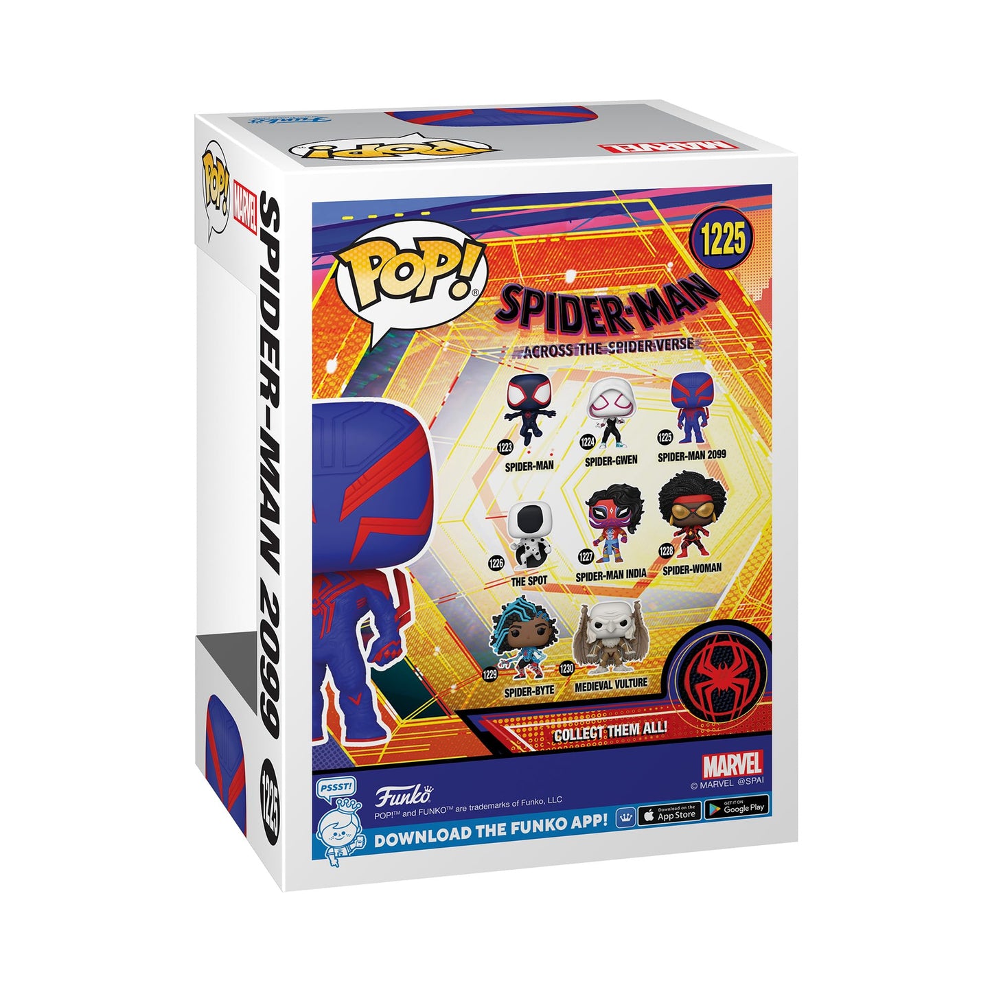 Funko POP! Vinyl: Spider-Man : Across The Spider-Verse - Miguel O’Hara - Spider-Man 2099 - Spider-Man - Collectable Vinyl Figure - Gift Idea…