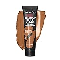 Revlon ColorStay Full Cover Longwear Matte Foundation, Heat & Sweat Resistant Lightweight Face Makeup, Caramel (425), 1.0 oz