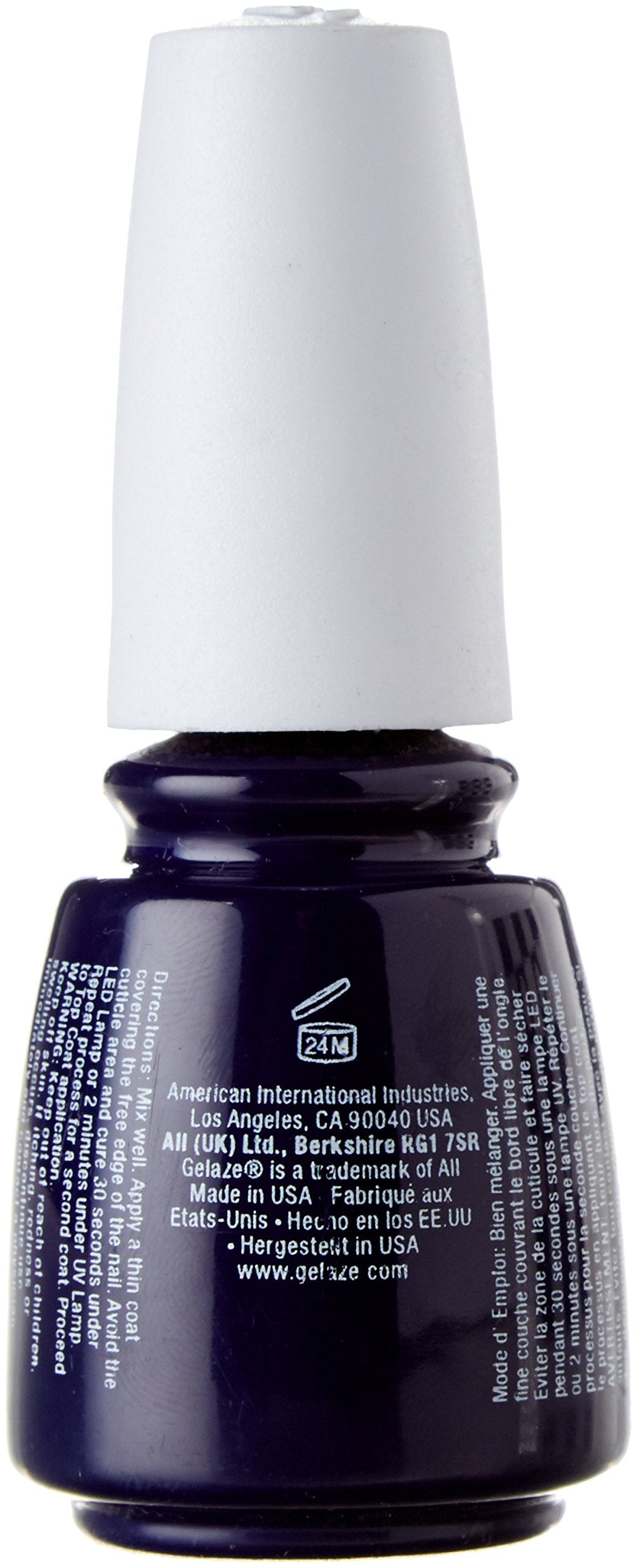 GELAZE GEL POLISH, UP ALL NIGHT 0.5 fl oz Beauty & Personal Care China Glaze