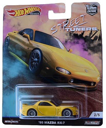 Hot Wheels Car Culture '95 Mazda RX 7 2/5, Yellow
