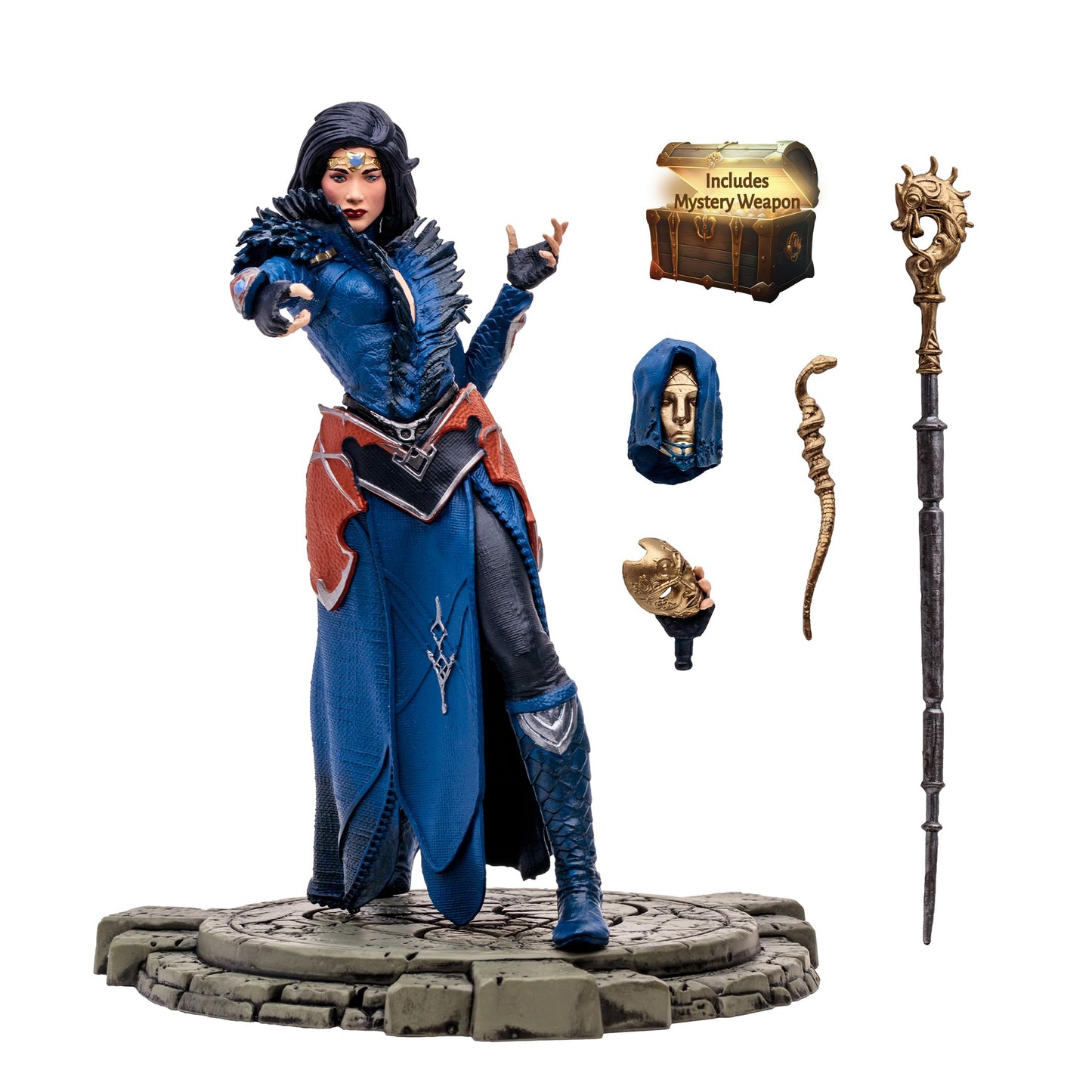 McFarlane Toys - Diablo IV Hydra Lightning Sorceress (Common) 1:12 Scale Posed Figure