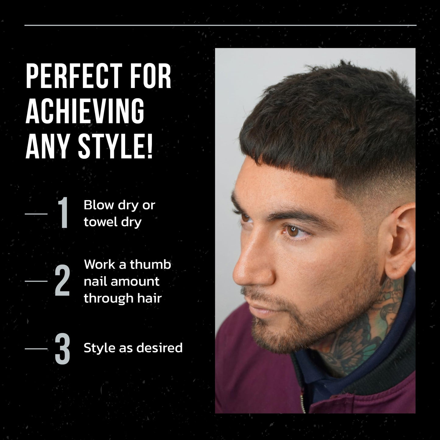 Victory Crown Matte Pomade High Hold & No Shine Hair Styling Wax for Natural & Sophisticated Looks, 3.4 Oz