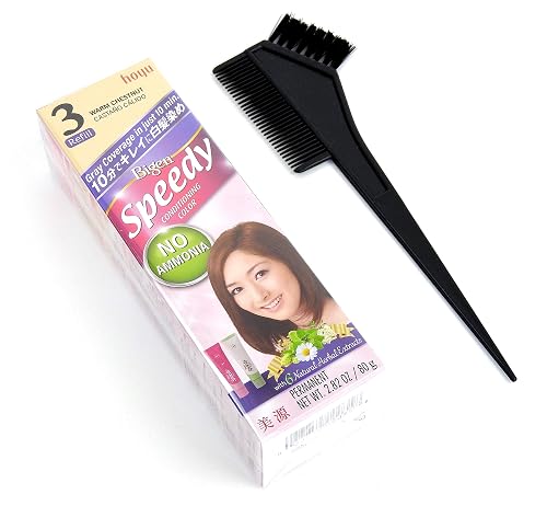 SPEEDY HAIR DYE COLORS #3 Warm Chestnut