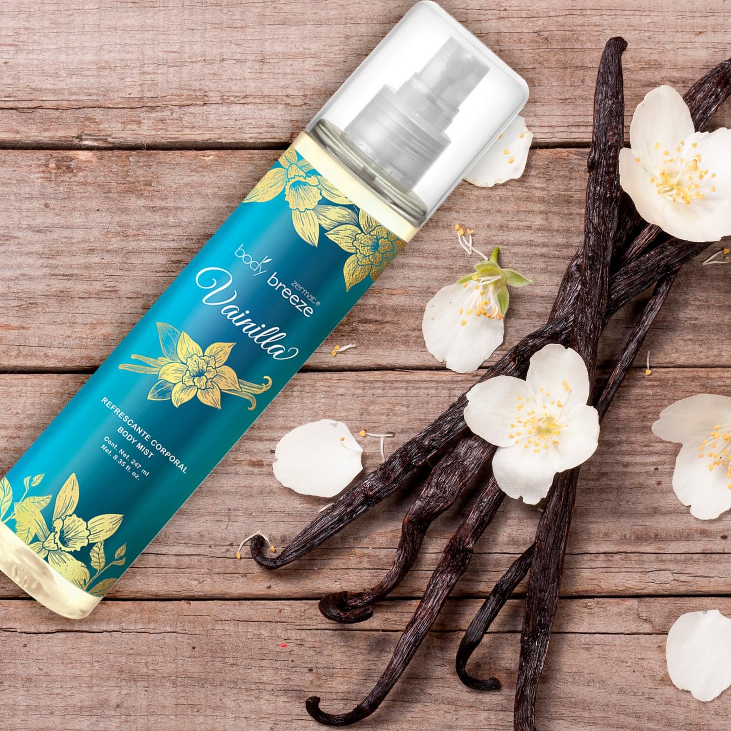 Zermat Vanilla Perfume for Women, Body Mist with Glycerin, Hydrating and Long-lasting Scent, 8.35 Fl. Oz.