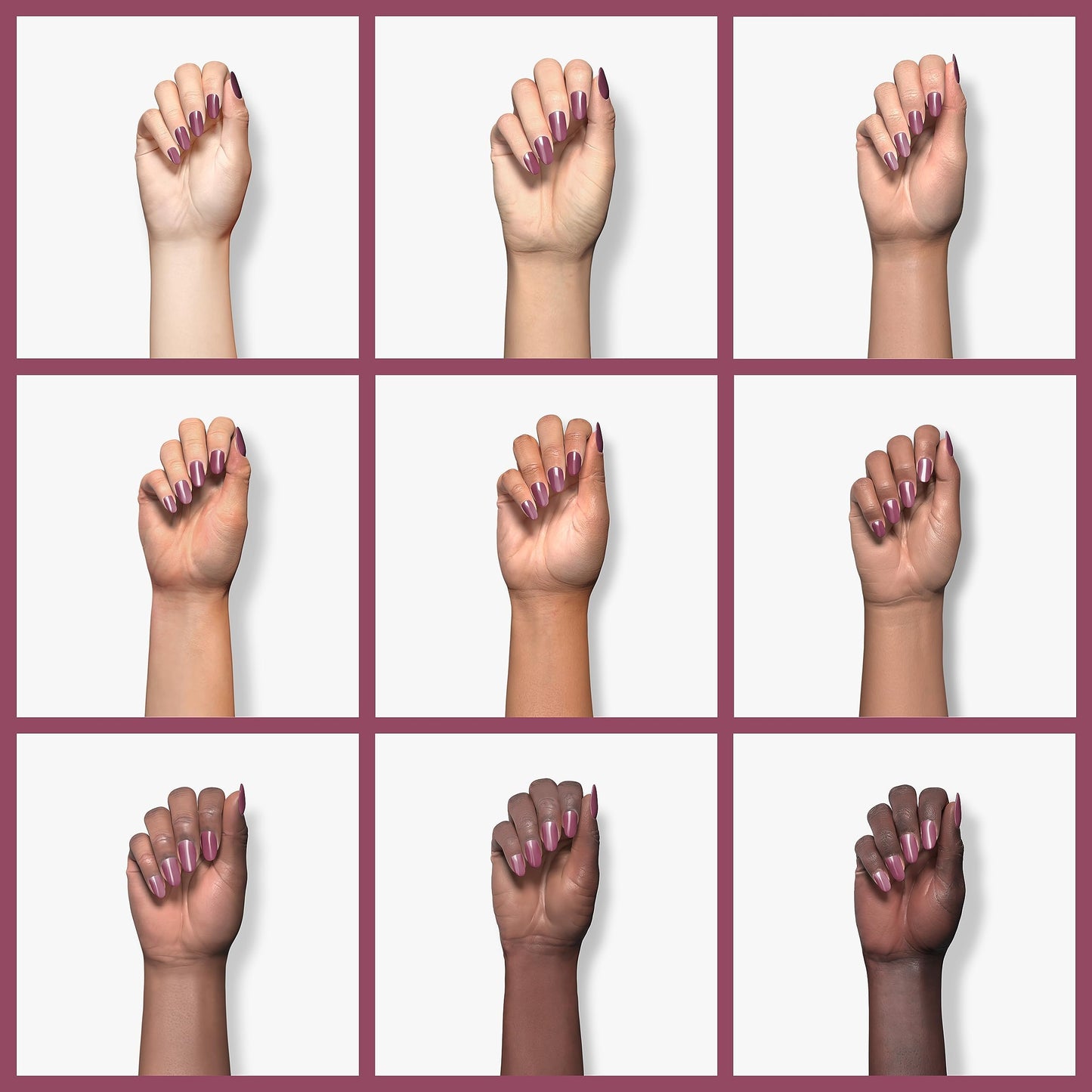 essie salon-quality nail polish, vegan, raspberry purple, Drive-In & Dine, 0.46 fl oz