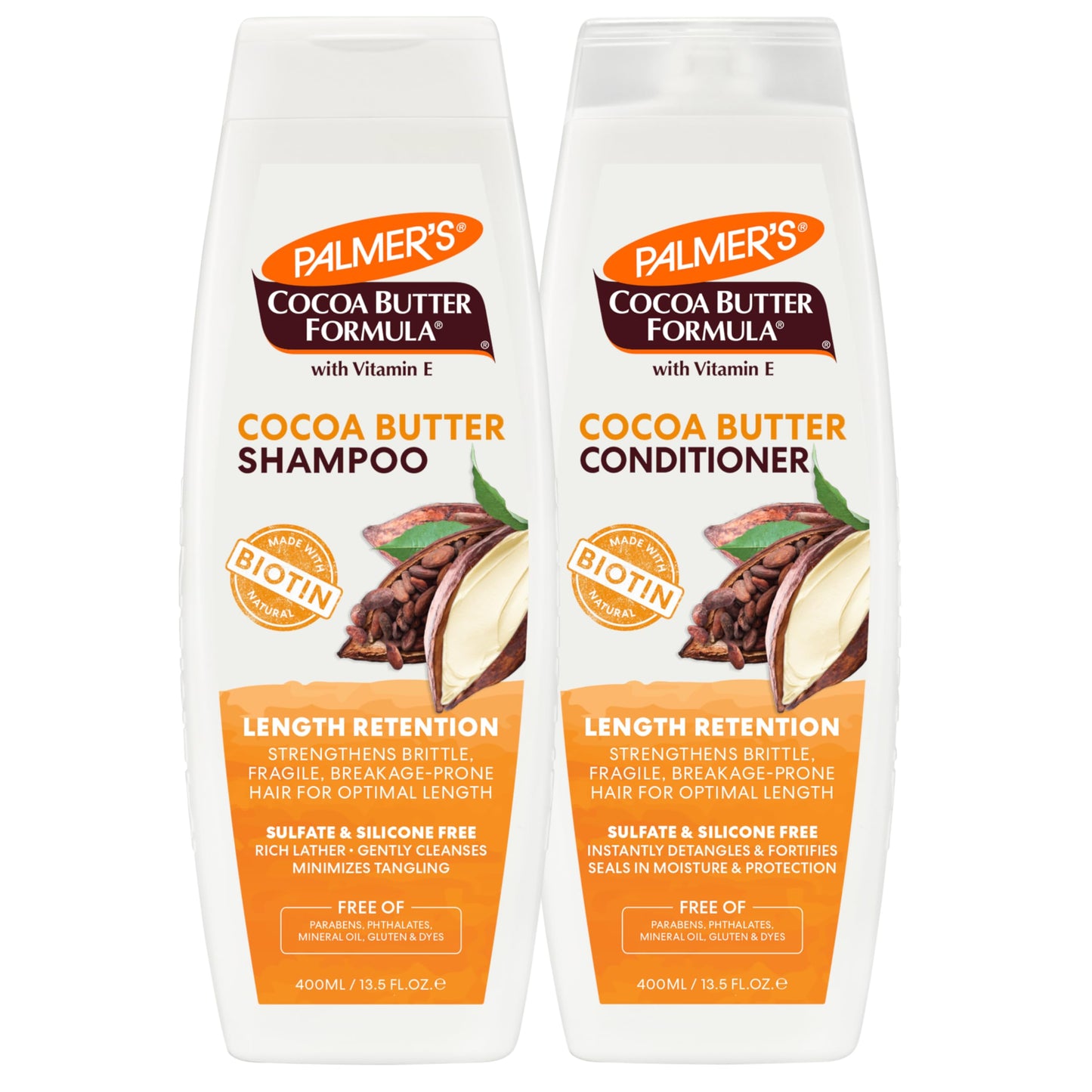 Palmer's Cocoa Butter Formula Length Retention Shampoo & Conditioner bundle (Pack of 2)