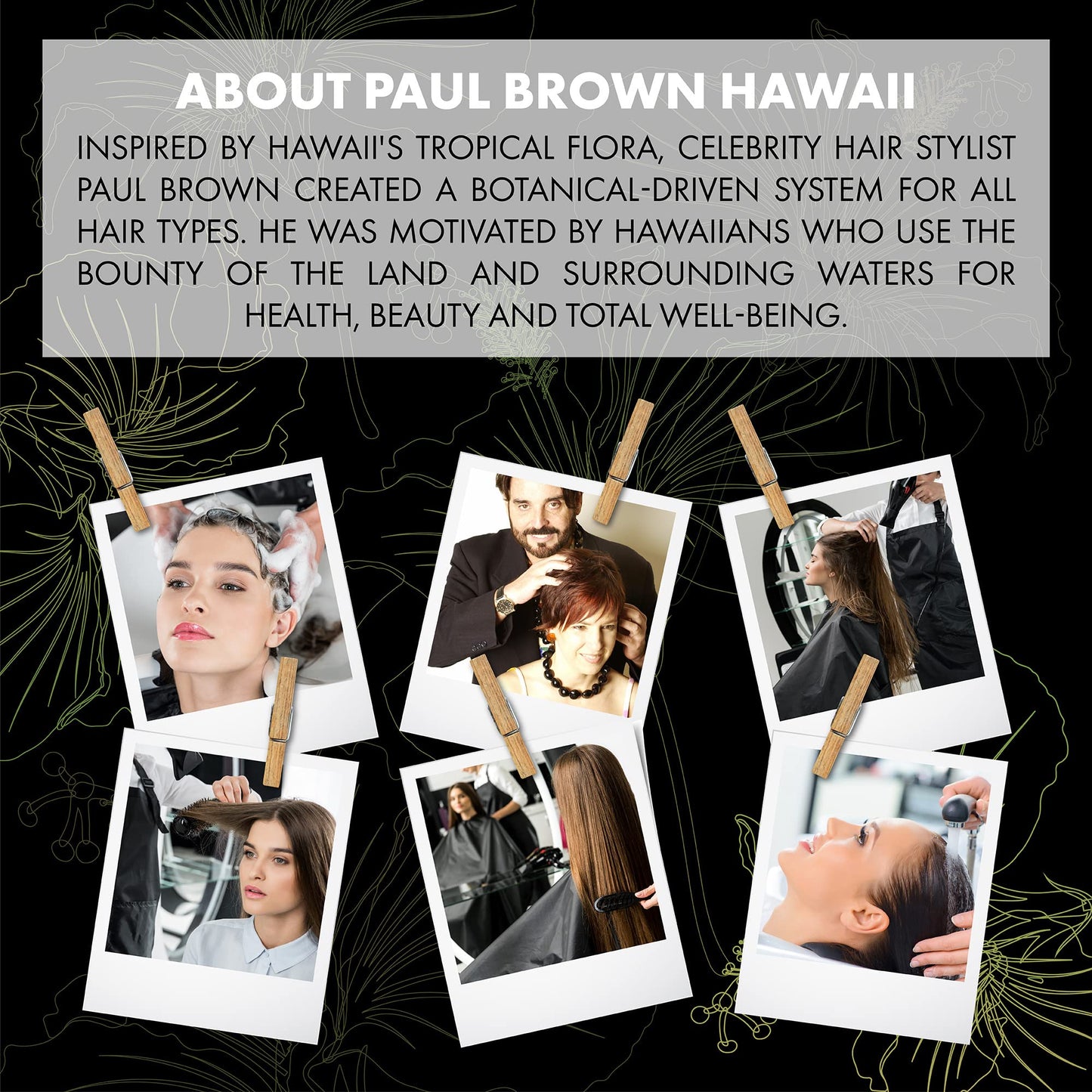 Paul Brown Hawaii Diamond Heads Ultra Shine Serum - Anti-Frizz Hair Shine Serum Styling Product - Natural Botanical & Fruit Extracts Add Luster