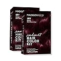Madison Reed Radiant Hair Color Kit - 5RV Dark Garnet Red with Vibrant Red Violet Tones (Rimini Garnet) Vivid Color Permanent Hair Dye, PPD-Free