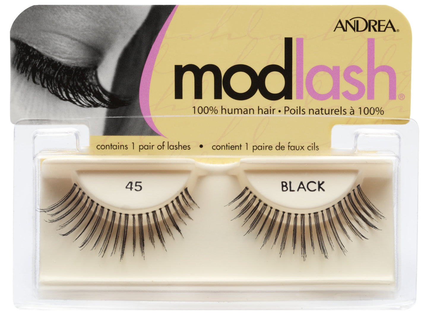 Andrea Mod Strip Lash Pair Style 45 (Pack of 4)