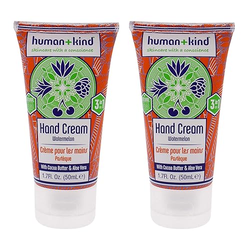 Human+Kind Hand-Elbow-Feet Cream - Watermelon Unisex 1.7 oz - Pack of 2