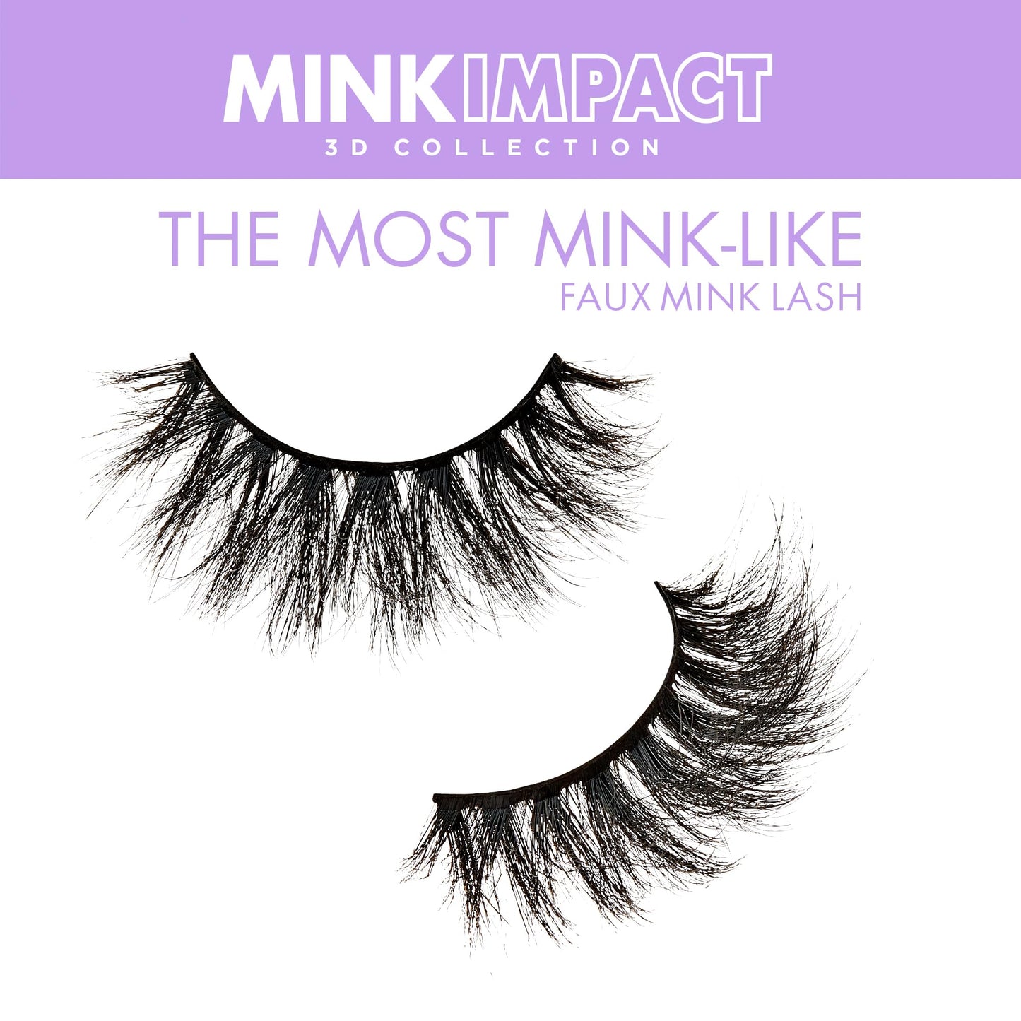 i-Envy False Lashes 3D Mink-Like Plush Impact Natural to Dramatic Vegan Eyelashes (10)