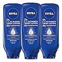 NIVEA Nourishing In Shower Lotion, Water Activated In Shower Moisturizer for Dry to Very Dry Skin, 13.5 FL OZ, Pack of 3