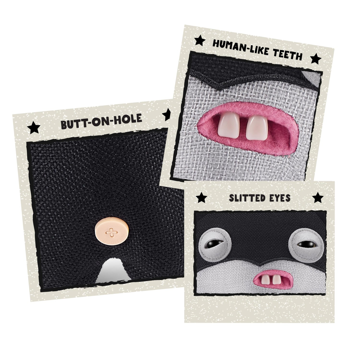 Fuggler x DC by ZURU Funny Ugly Monster, Plush, Collectible, Toy (Batman)