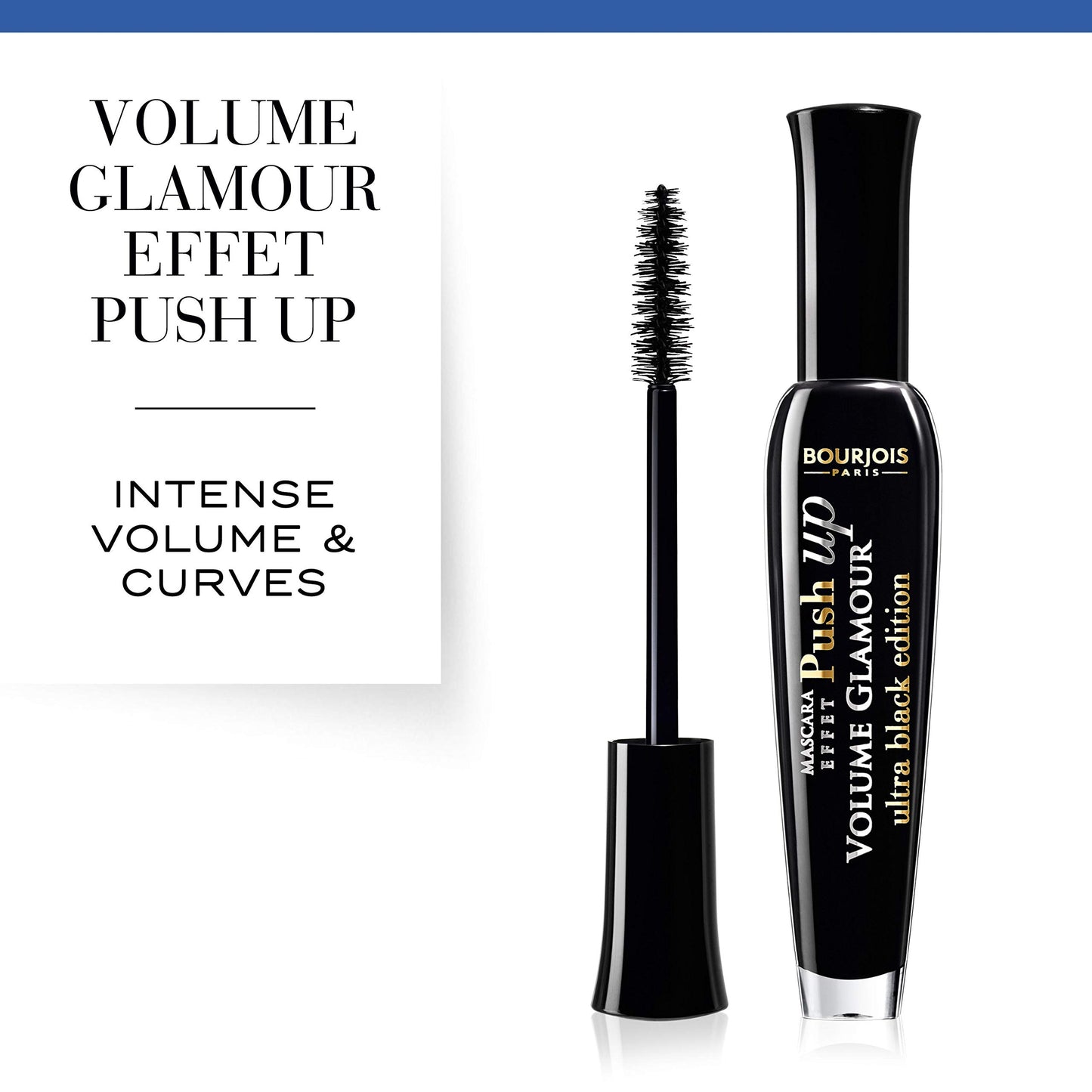 Bourjois Volume Glamour Push Up Mascara, Ultra Black