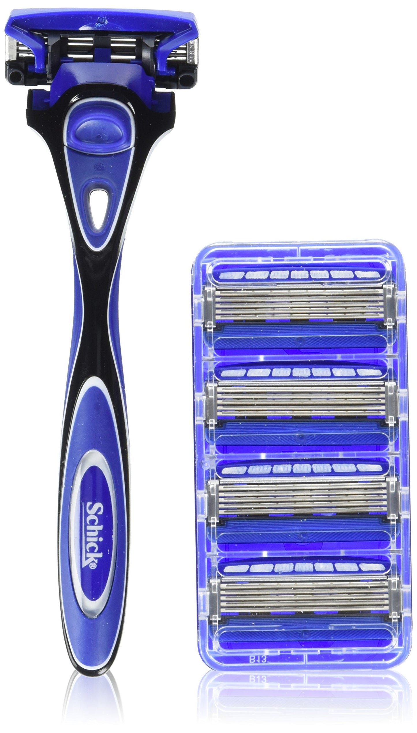 Schick Hydro 5 Shaving Starter Set - 1 Razor & 5 Refills for Men Beauty and Personal Care Schick