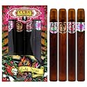Cuba Jungle 4 Pieces Gift Set for Women, (Snake + Tiger + Zebra + Heartbreaker 4×1.17 Ounce Eau de Parfum Spray)