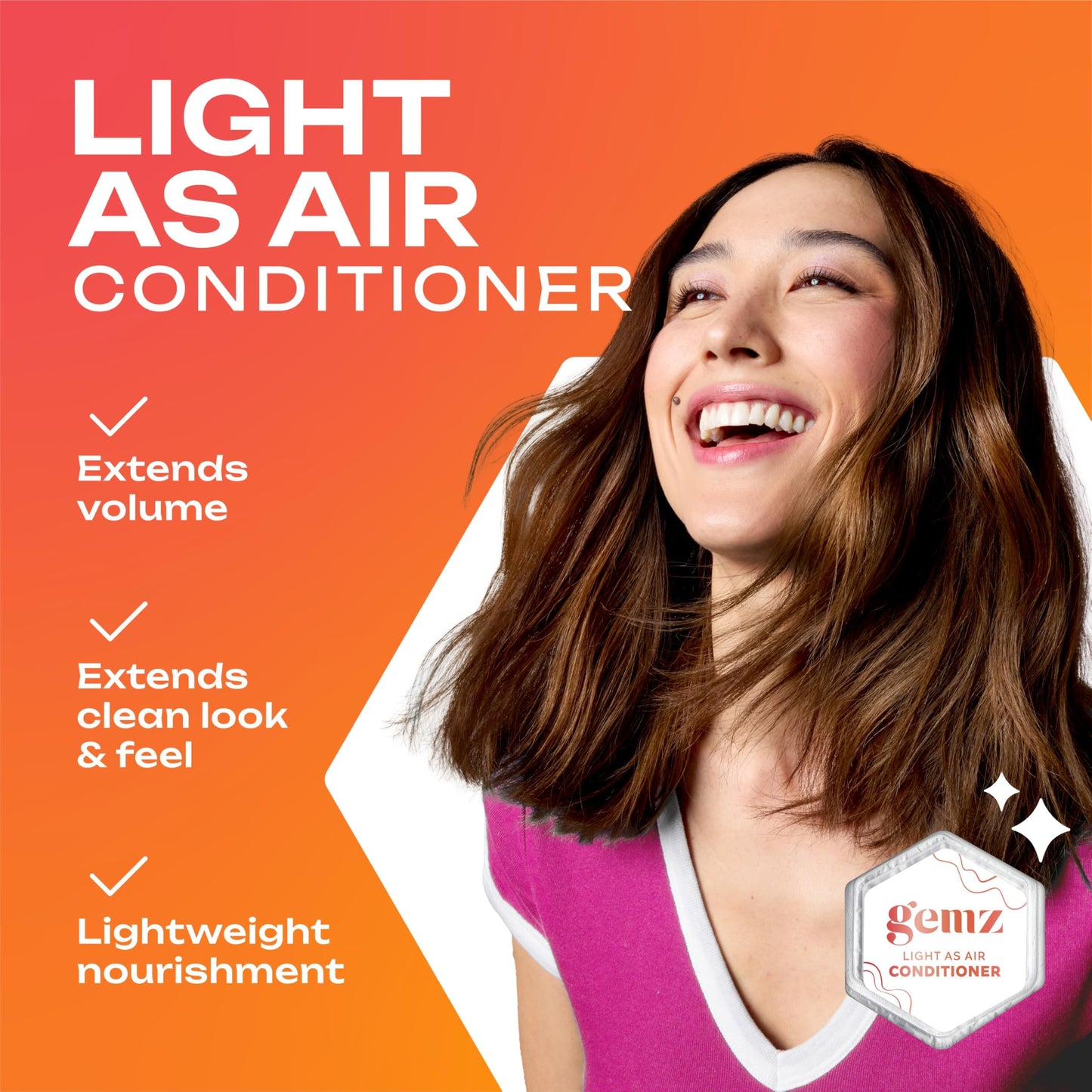 Gemz Shampoo & Conditioner Mini Variety Kit, Effortless Air Dry, Water-Activated Single-Dose Solid Hair Care, Shampoos and Conditioners Travel-Size