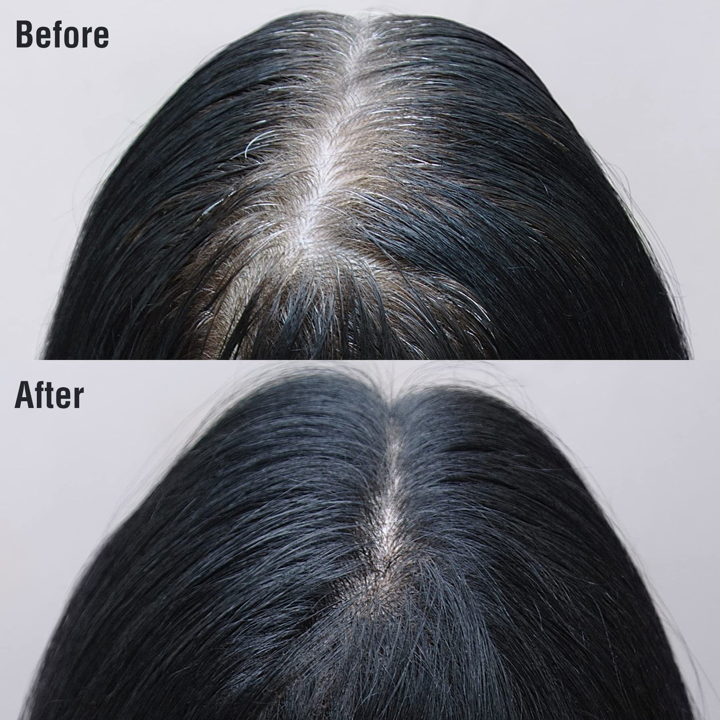 Kiss Gray Hair Concealer - Temporary Tintation Color Spray for Root Touch Up and Hair Dye 2.82 oz. 2 PACK (Black)
