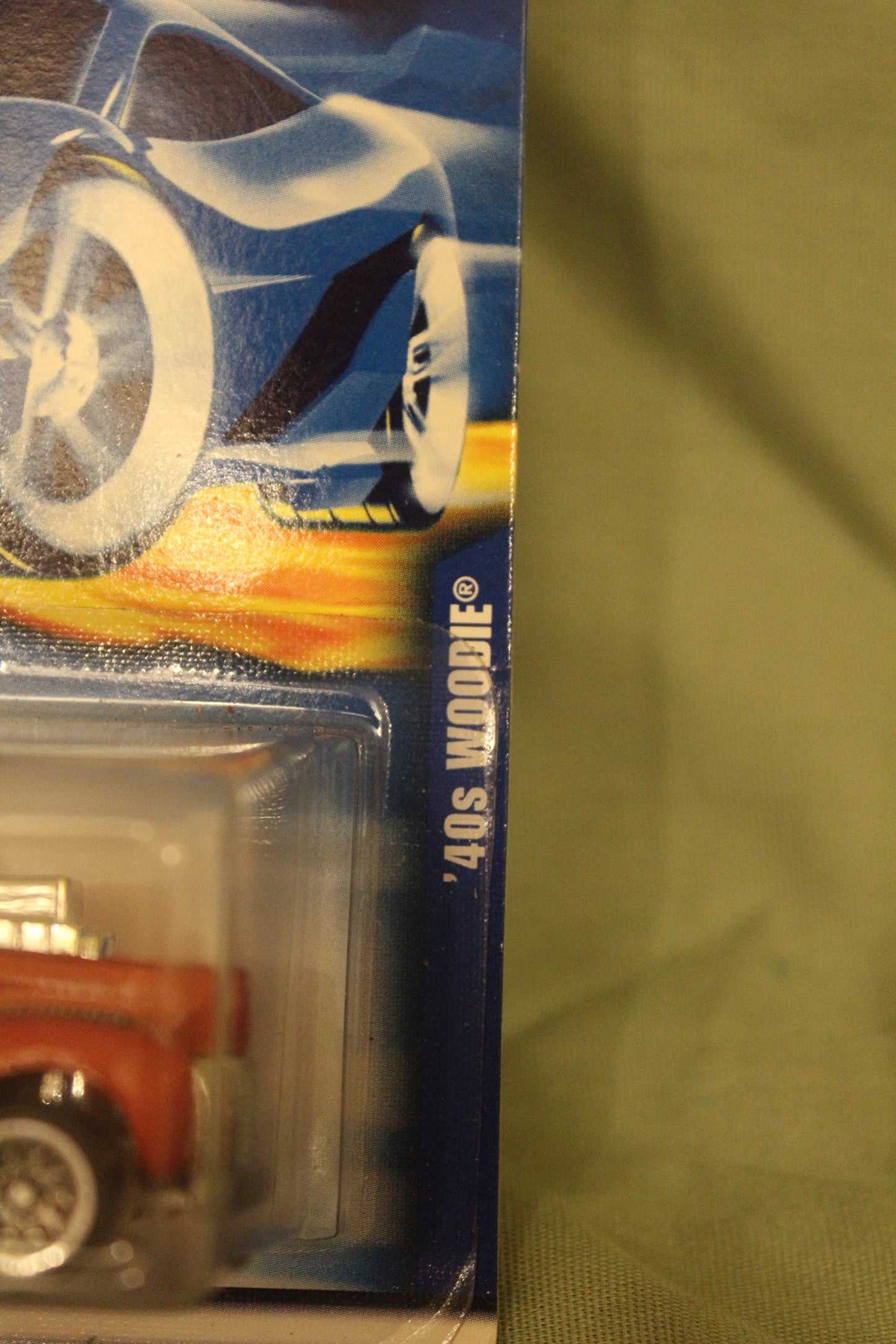 Hot Wheels '40s Woodie Orange 2000 Basic Car 1:64 Scale Series Collector #193