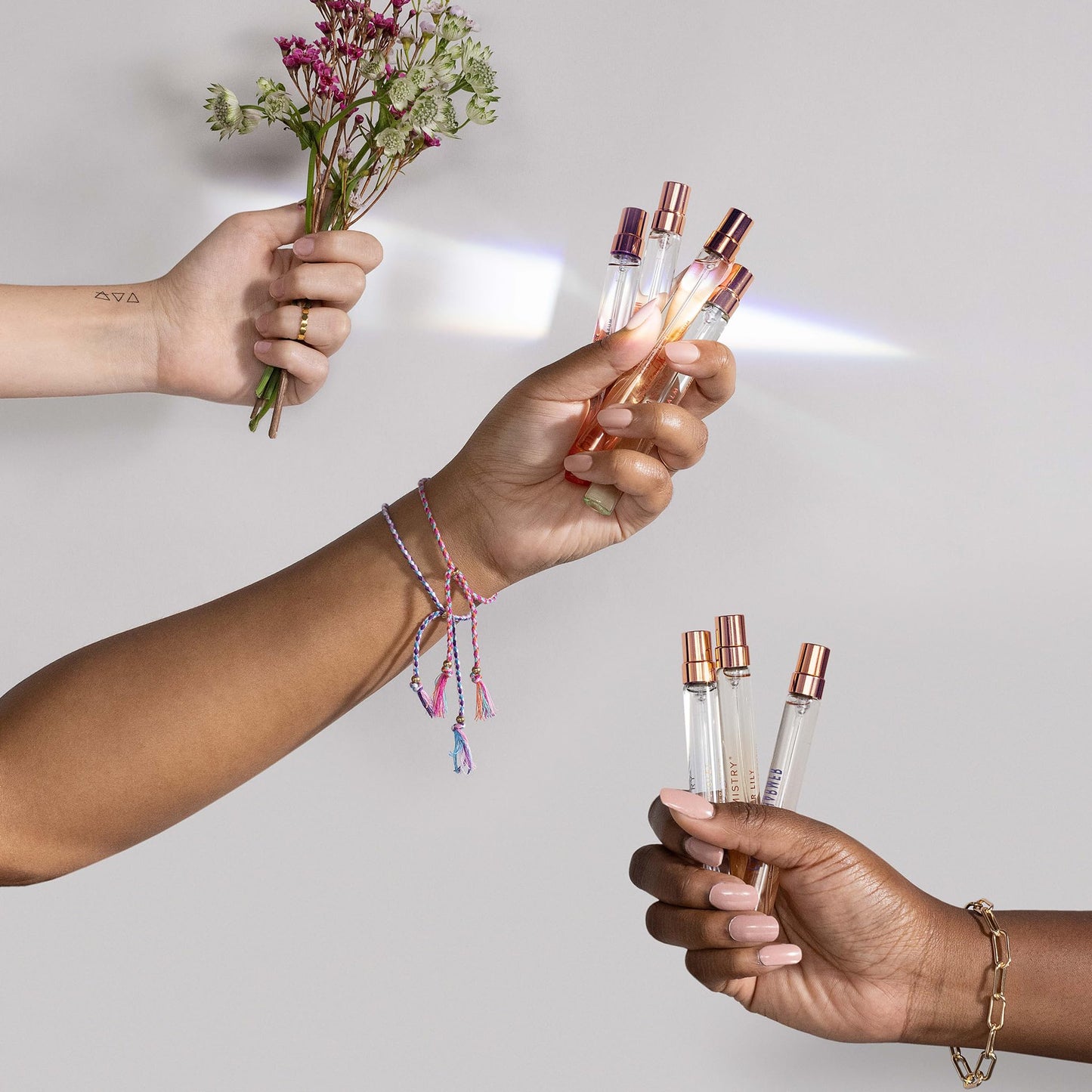 Good Chemistry Queen Bee Travel Spray 0.33 fl oz - Long-Lasting On-the-Go Perfume with Black Currant, Peony, & Amber - Bold, Clean & Vegan