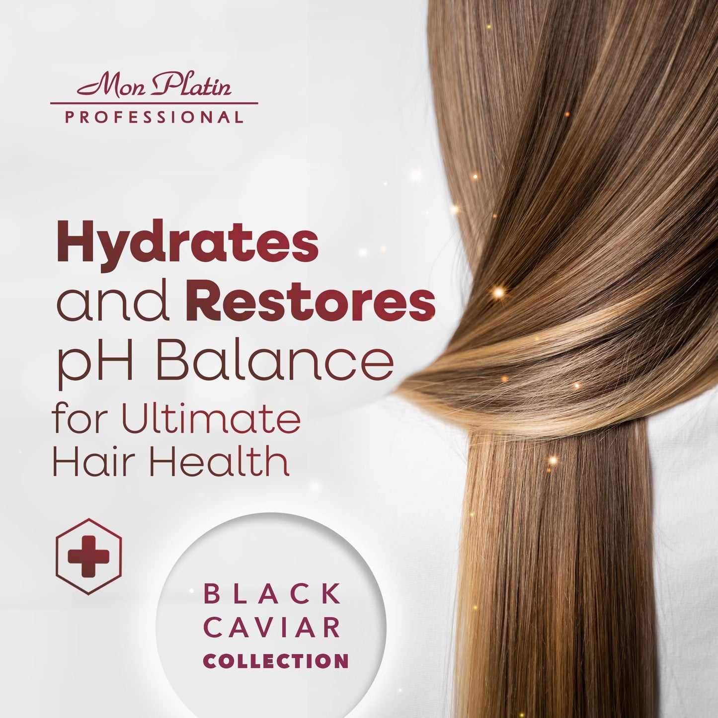 Mon Platin Professional Total Repair Shampoo for Straightened Hair - Salt-Free, Enhances Straightening Treatment Results, Adds Shine & Vitality