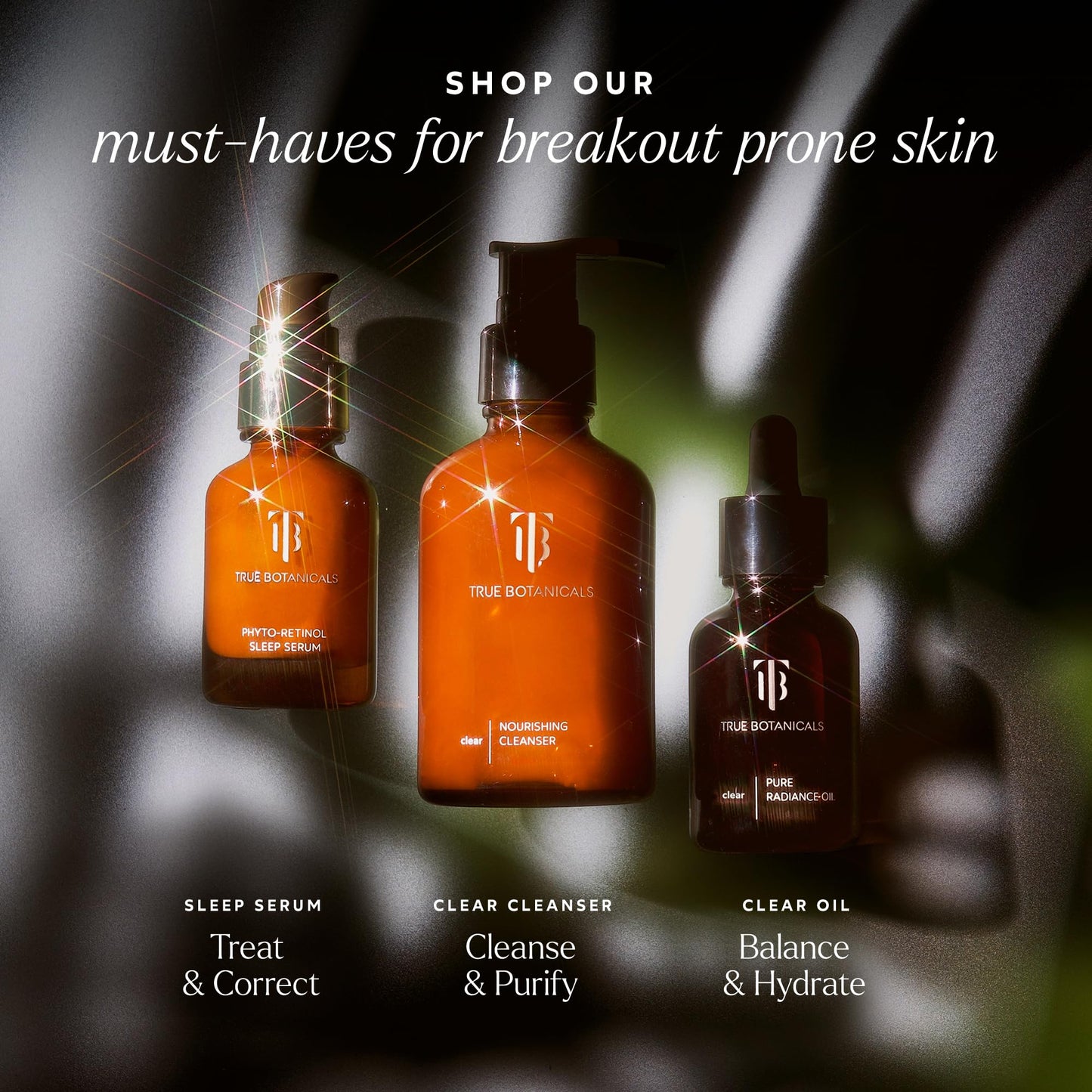 True Botanicals Clear Nourishing Cleanser | Gently Moisturizes & Refreshes Dry Skin | Oily & Sensitive Skin Types | Dermatologist Tested, All Natural