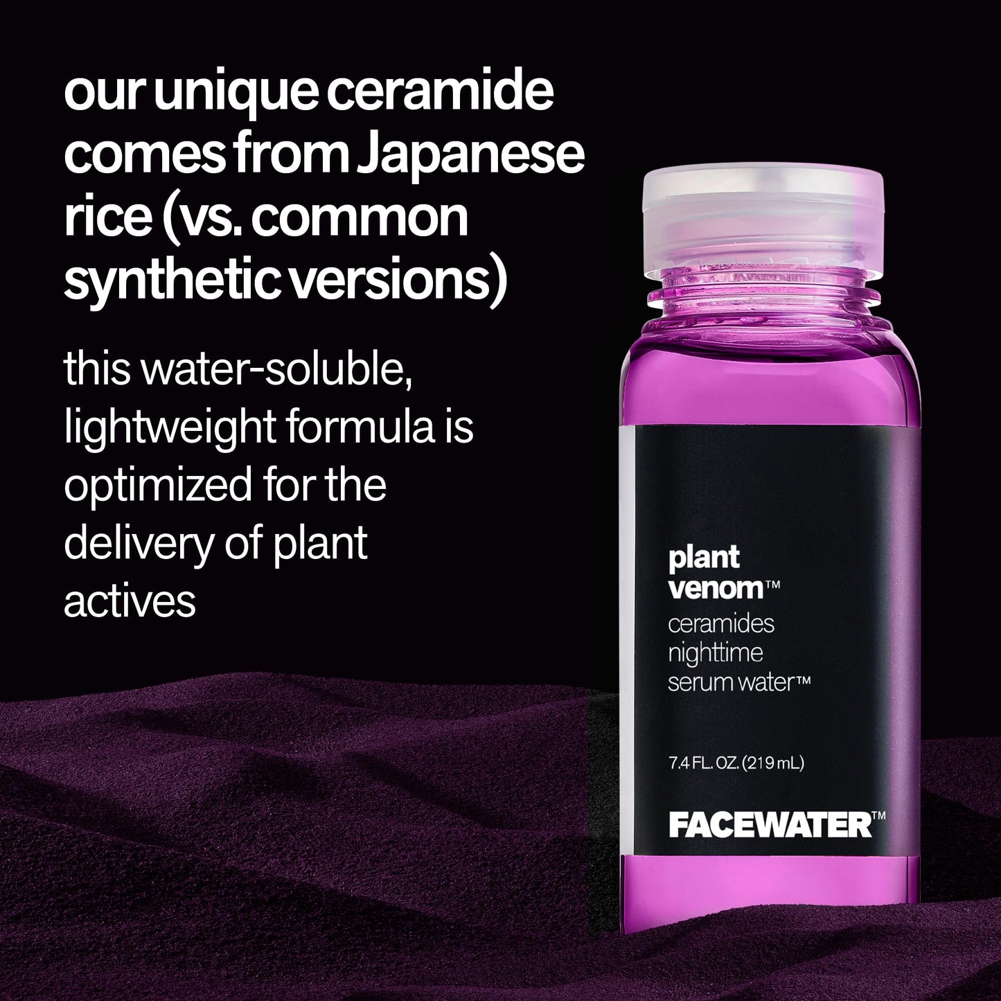 Facewater Plant Venom Ceramides Serum Water