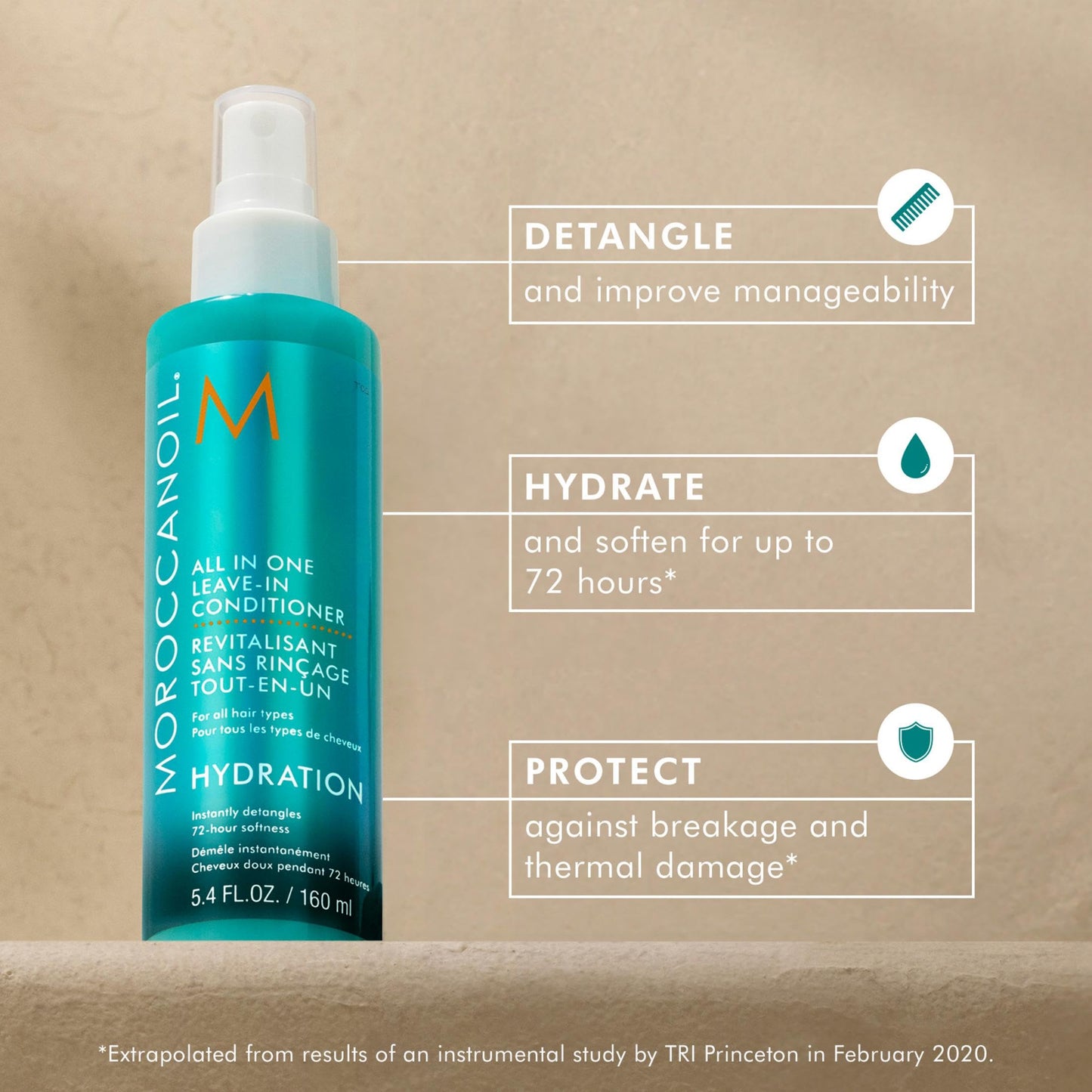 Moroccanoil All In One Leave in Conditioner, 5.4 Fl Oz Beauty and Personal Care Moroccanoil
