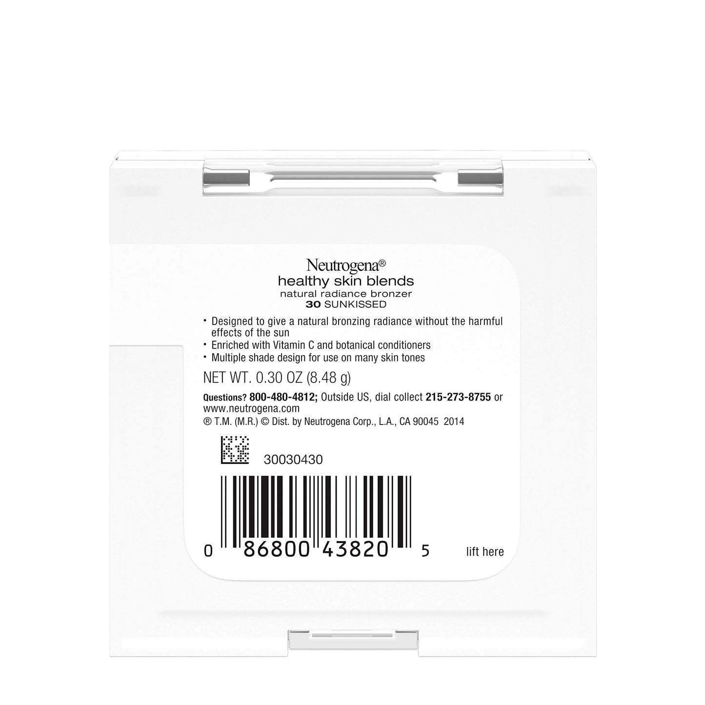 Neutrogena Healthy Skin Blends Powder Blush Makeup Palette, Illuminating Pigmented Blush with Vitamin C & Botanical Conditioners for Blendable