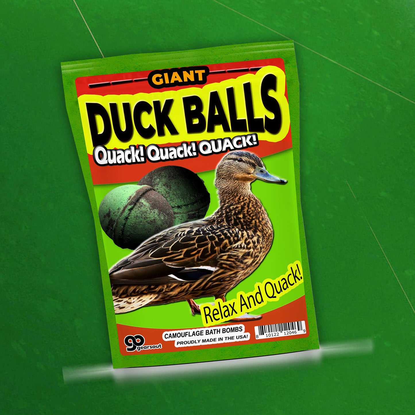 Giant Duck Balls Bath Time Adventure Kit - Funny Gift for Hunters - Duck Hunting Gifts for Men - Stocking Stuffer, Hilarious Gag Gift, Adult Gift…