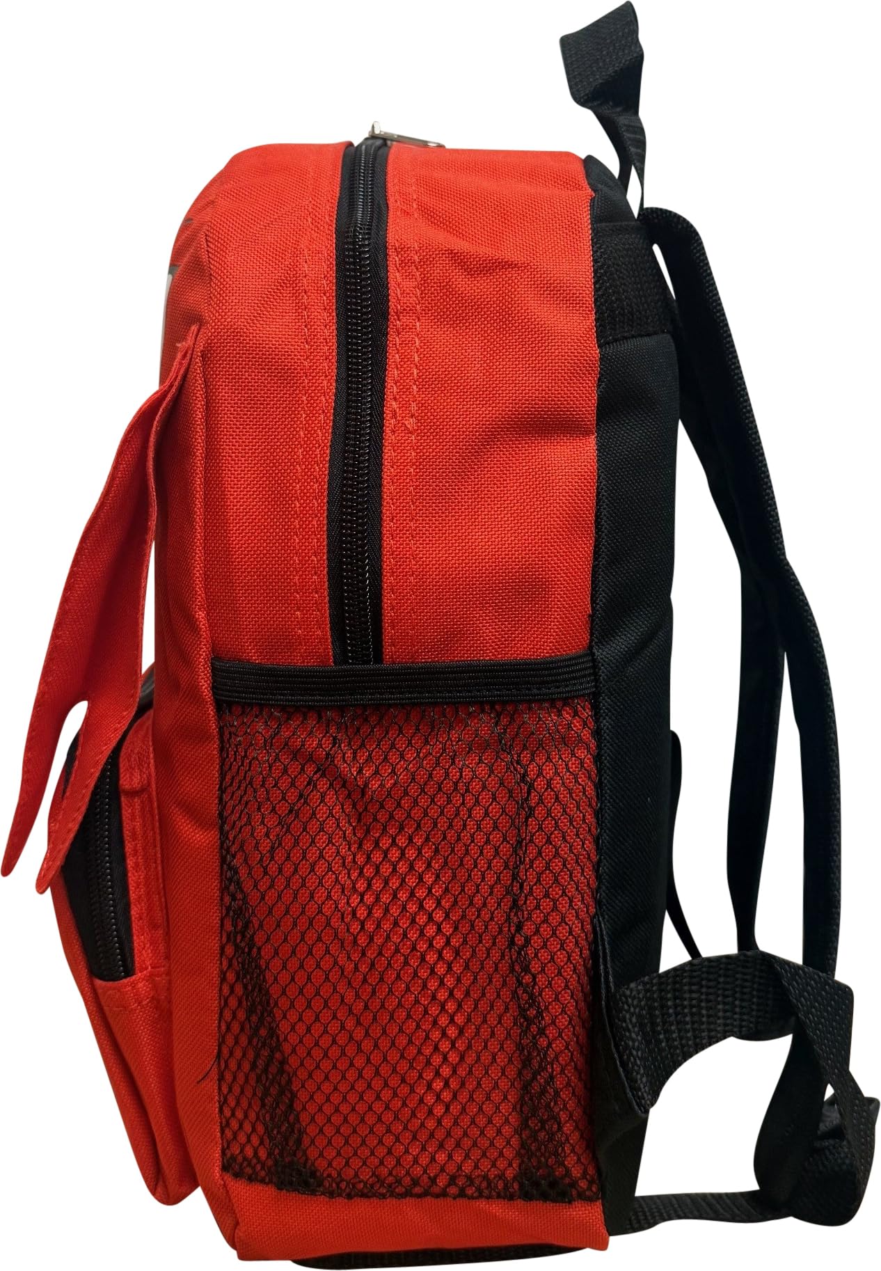 Ruz Sonic The Hedgehog 12" Small Backpack With 3D Features, Sonic - Shadow - Knuckles Kid's School Bag (Knuckles)