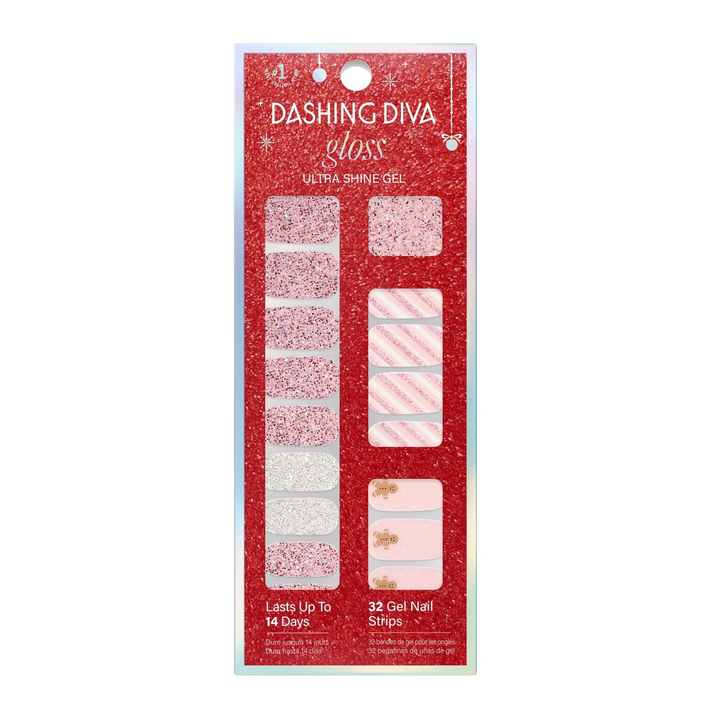 Dashing Diva Gloss Nail Strips - from Scratch - UV Free, Chip Resistant, Long Lasting Gel Nail Stickers - 3-Piece Manicure Set - Contains 32 Wraps, 1 Beauty & Personal Care Dashing Diva