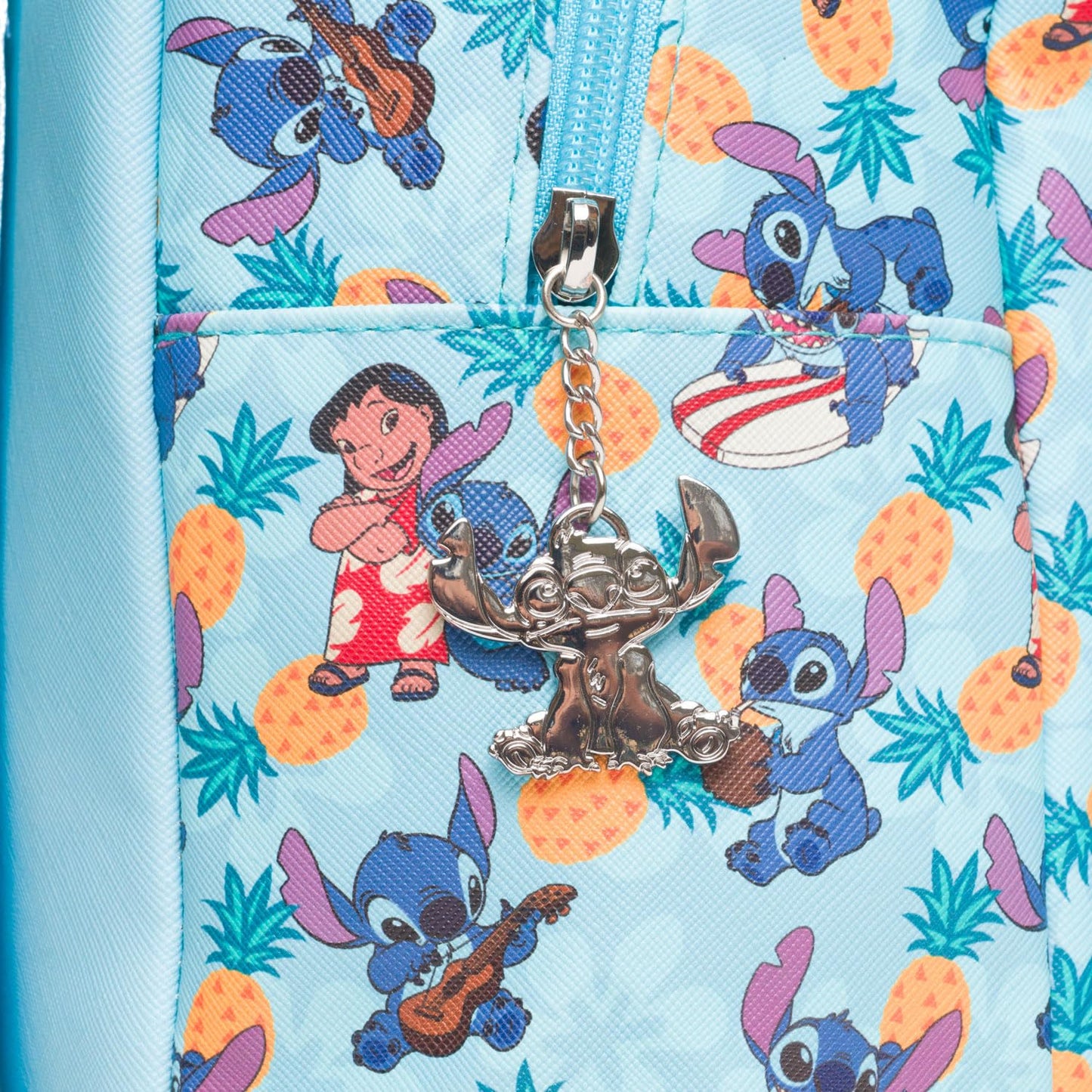 Fast Forward Disney's Lilo & Stitch Pineapple AOP 10" Mini Backpack