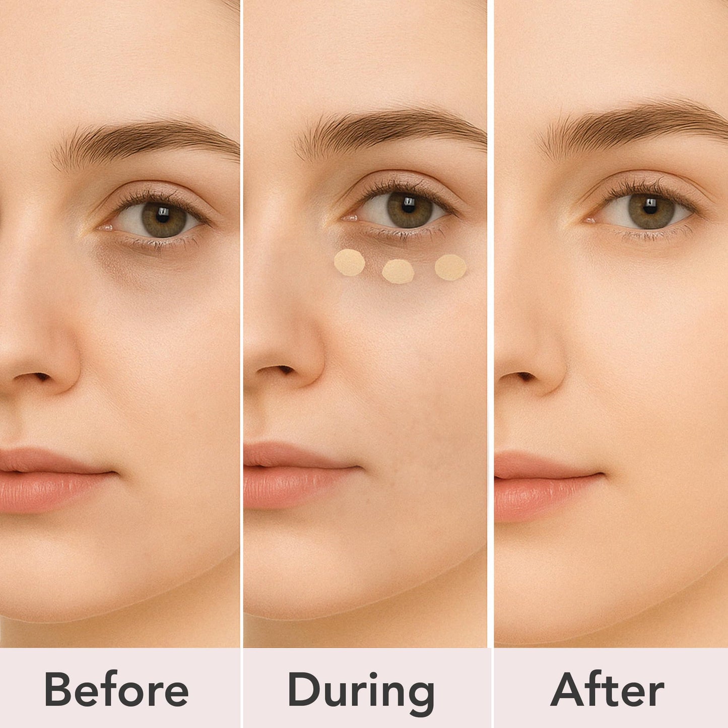 Dermaflage Waterproof Concealer Palette (Light) - Concealer Full Coverage, Matte Finish for Face & Body - Hides Dark Circles & Acne - Smudge Proof
