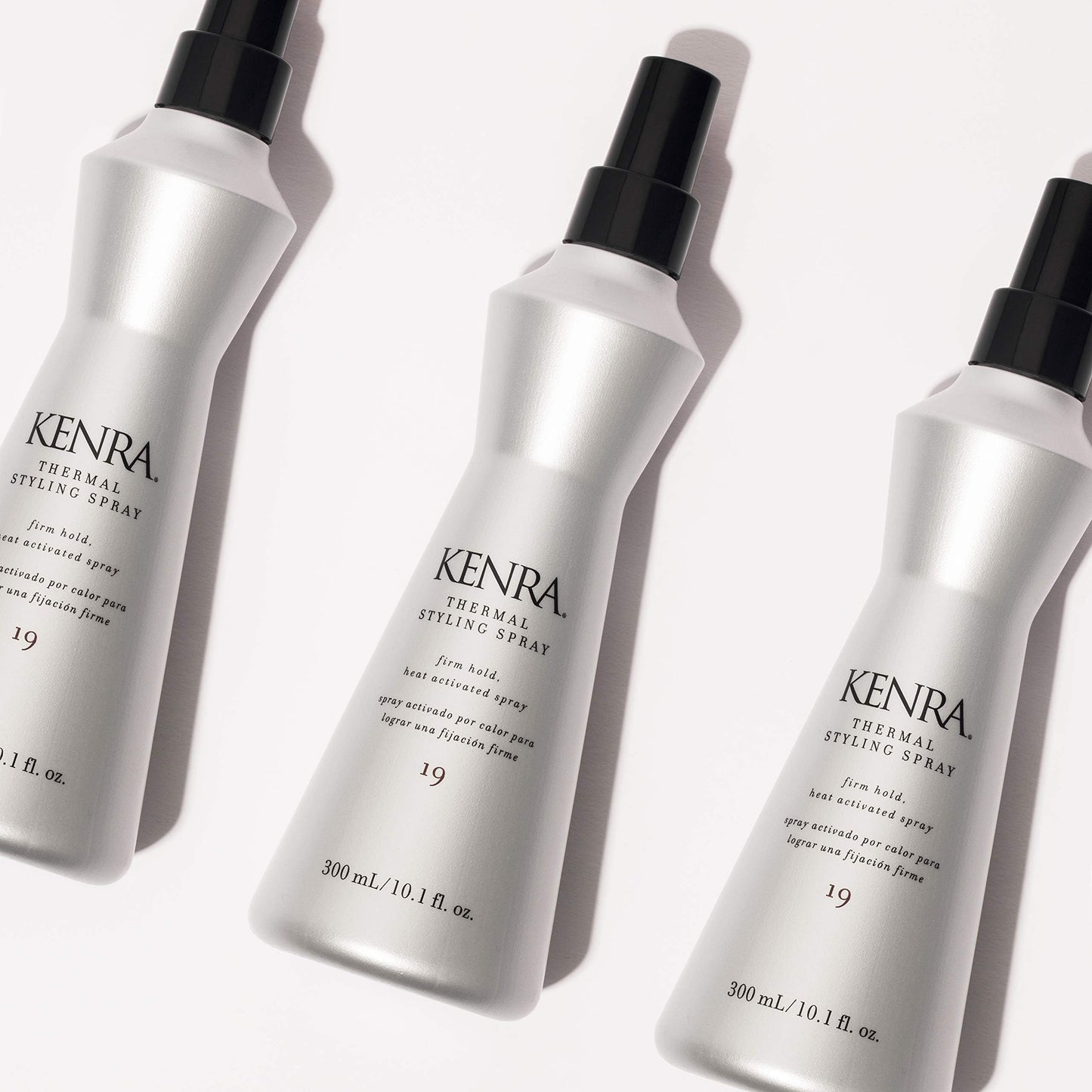 Kenra Thermal Styling Spray 19 | Heat Protection | Firm Hold, Heat-Activated | Tames Frizz & Flyaways, Adds Shine | 10 fl. oz