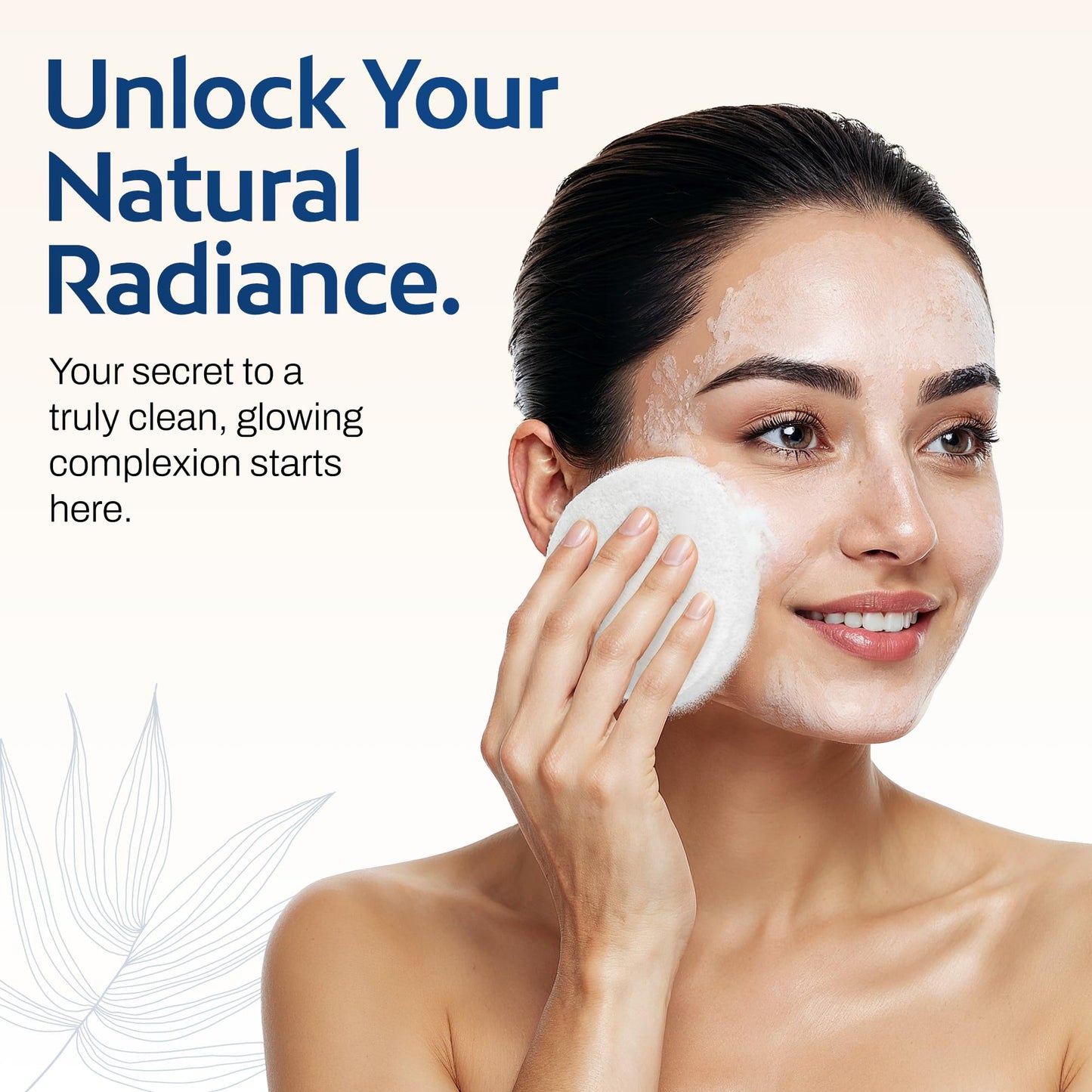 HartFelt Face Sponges for Cleansing and Gentle Exfoliating | Facial Compressed Sponges for Estheticians | Reusable Face Pads for Removing Dead Skin