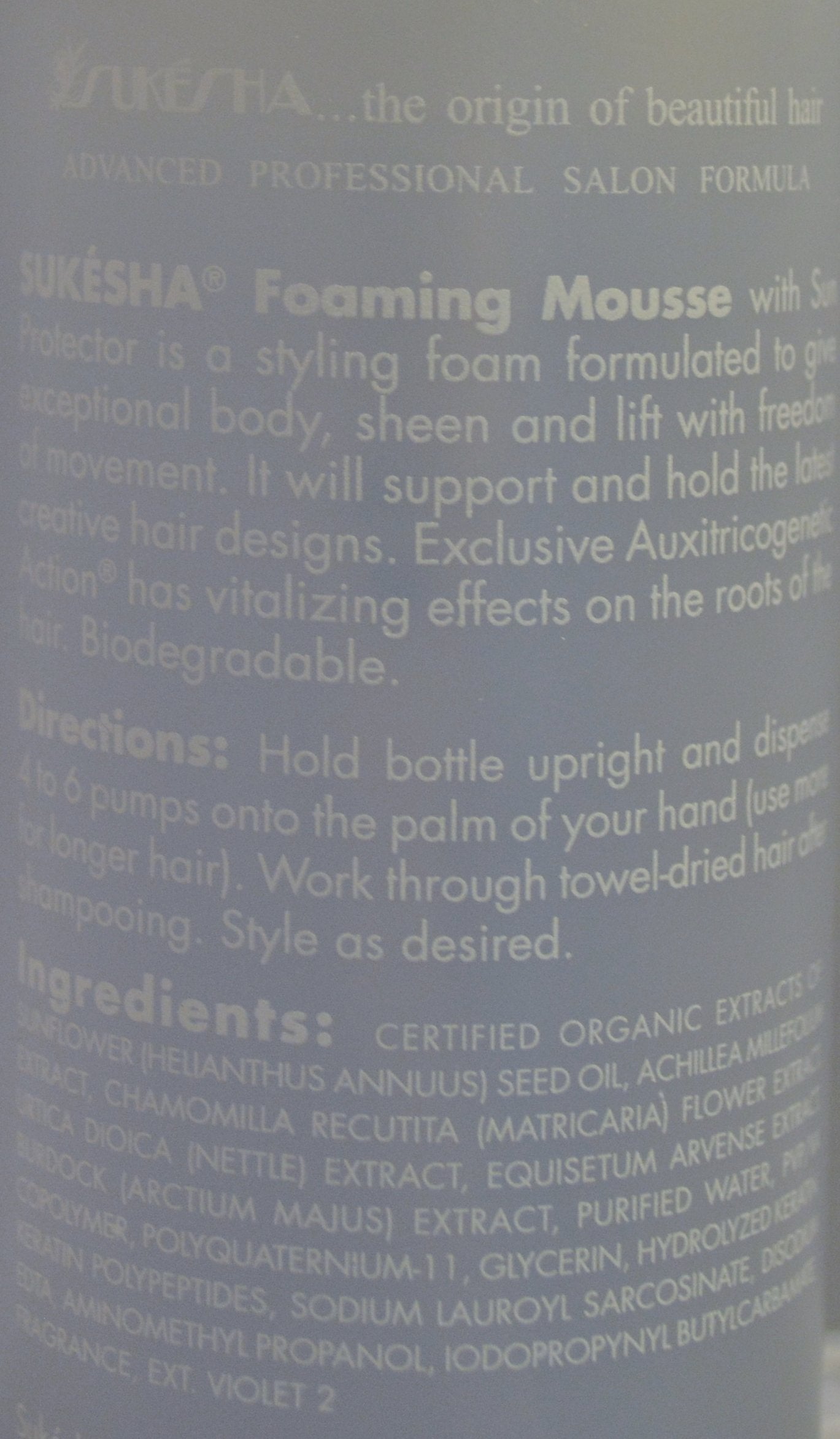 Sukesha Foaming Mousse 8 oz (2 pack)