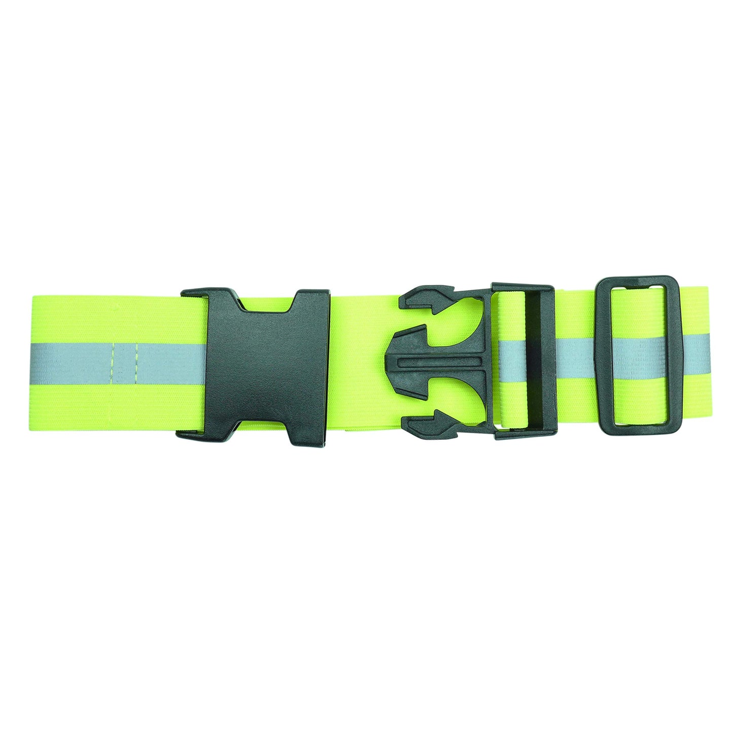 Endura Max Reflectives Reflective Elastic Belt or Sash, Military Heritage Style Glow Belt, Running Walking Motorcycling, Adjustable (Lime Green…