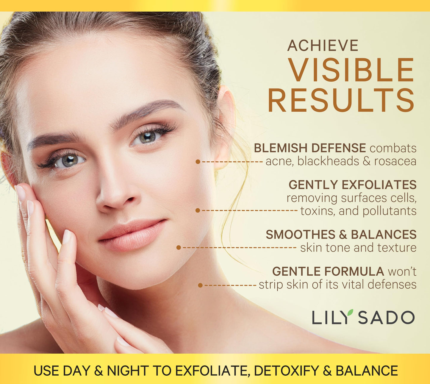 LILY SADO MILK+MANUKA™ Coconut Milk & Manuka Honey Gentle Gel Face Cleanser - Natural Cruelty-Free Facial Wash Cleanses, Balances, Soothes & Hydrates