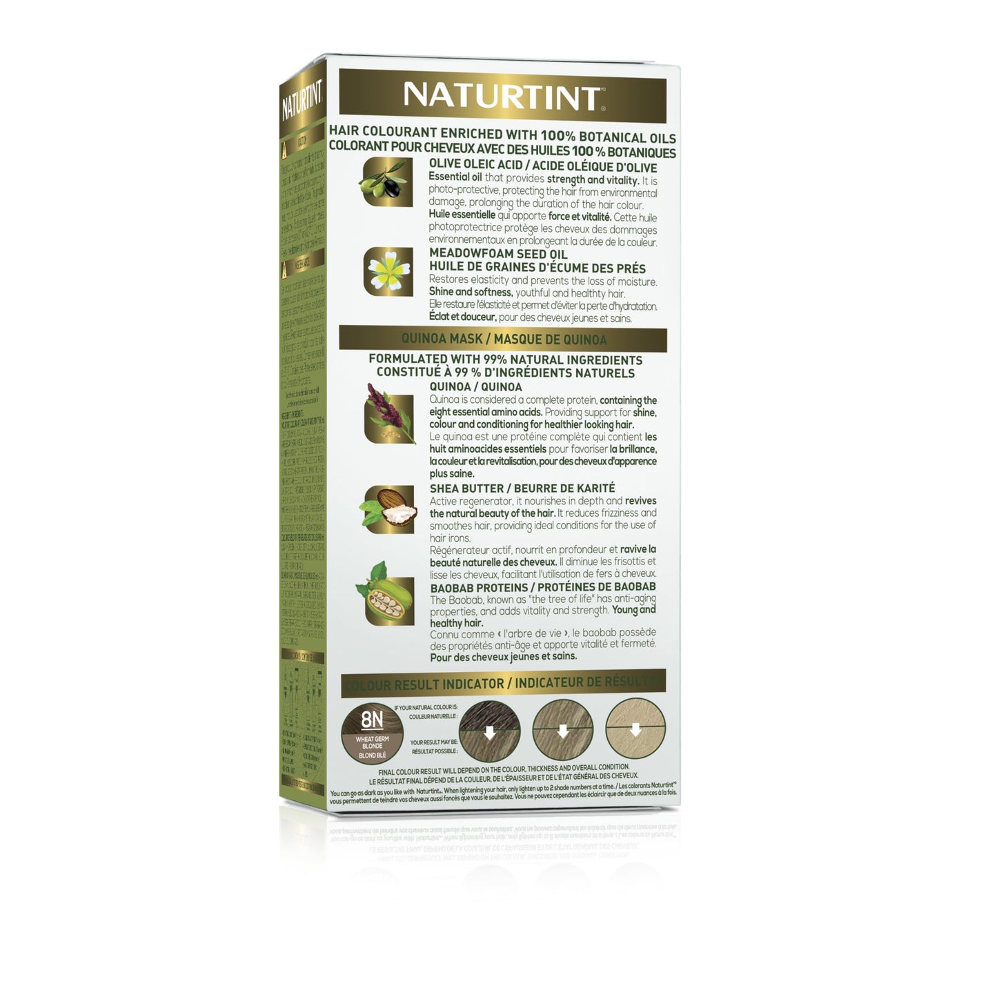 Naturtint 8N Wheat Germ Blonde Hair Color, 5.75 FZ